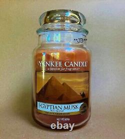 Yankee Candle 623g Large Jar Egyptian Musk EXTREMELY RARE Retired Candle