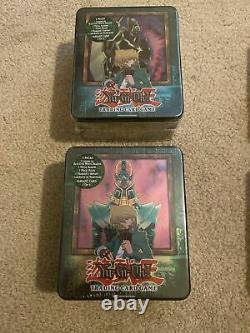 Yugioh 2003 Tin Complete Set New Factory Sealed GEM MINT Cond. Extremely Rare
