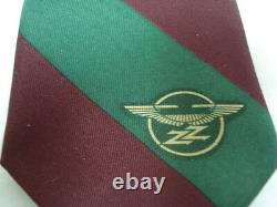 Zagato Extremely Rare Factory NEW Men's 100% Silk Neck Tie with Zagato Emblem