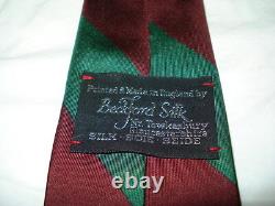 Zagato Extremely Rare Factory NEW Men's 100% Silk Neck Tie with Zagato Emblem