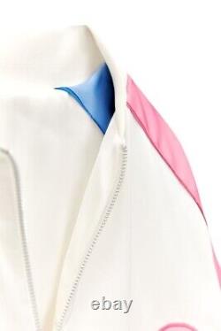 Zara Barbie Pink White Satin Bomber Jacket Extremely Rare Size S New