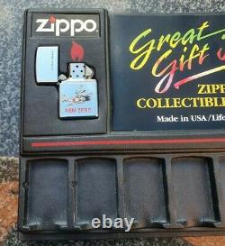 Zippo, 8 Lighter Display Stand (extremely Rare)