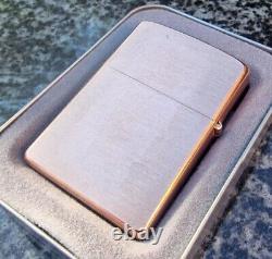 Zippo, Solid Copper, Small Change, Lighter (extremely Rare)