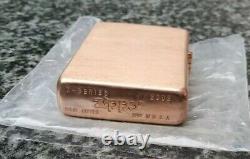 Zippo, Solid Copper, Z-series, Copper Project, Europe, Ltd (extremely Rare)