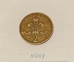 1971 2p Deux Pence Nouvelle Pence Pièce TRÈS RARE