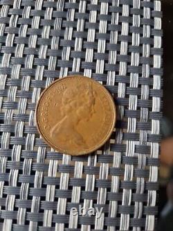 1971 2p Nouvelle Pence, Nouveau Penny Pièce de 2p Extrêmement Rare