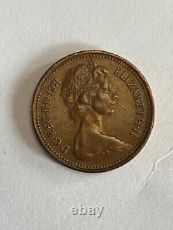 1971 Extrêmement Rare 1 Nouveau Penny
