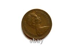 1971 Nouvelle pièce de un penny Extrêmement rare Bon état Utilisé