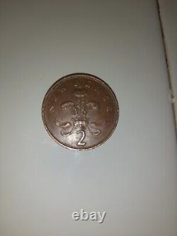 1981 Pièce de collection 2p New Pence extrêmement rare