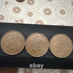 1981 pièce de collection 2 pence New Pence extrêmement rare, pièce Elizabeth II