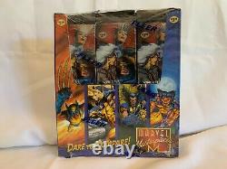 1995 Fleer Marvel Masterpieces Sealed Jumbo Box Extrêmement Rare