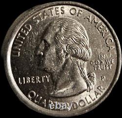 1999 Multistruck New Jersey State Quarter Mint Error Extremely Rare<br/>
 <br/>
 Erreur de la Monnaie de l'État du New Jersey de 1999, Très Rare