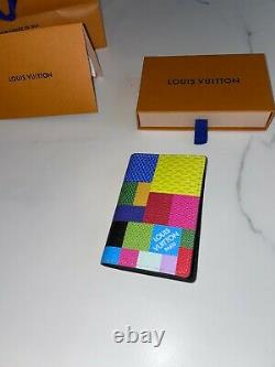 2021 Authentique Louis Vuitton Multicolor 3d Pocket Organizer (extrêmement Rare)
