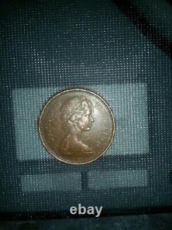 2p Nouveau Penny 1971 Pièce extrêmement rare, originale et précieuse en excellent état