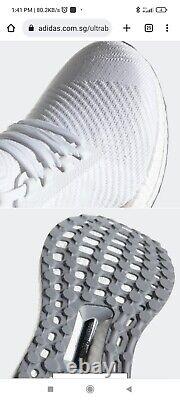 Adidas UltraBoost X Triple White. Taille 8 UK. Extrêmement rare. Neuf
