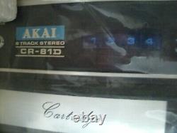 Akai Cr-81d 8 Track Player/recorder New Old Stock-extremely Rare! Lire Détails