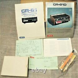 Akai Cr-81d 8 Track Player/recorder New Old Stock-extremely Rare! Lire Détails