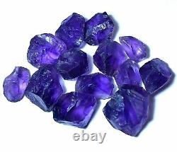 Améthyste Bleu Violette Naturel Extrêmement Rare Non Traité Aaa+ Facet Qualité Rough