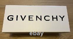 Authentic Givenchy Sandales Plates Enduites En Toile Taille 43 (uk9) Extrêmement Rare
