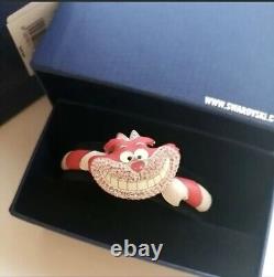 Authentique bracelet Swarovski Alice au Pays des Merveilles Chat du Cheshire extrêmement rare NEUF