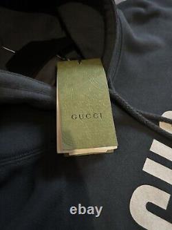 Authentique sweat à capuche Gucci Metamorfosi clouté, taille s (EXTRÊMEMENT RARE)