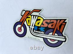 Autocollant Kawasaki extrêmement rare