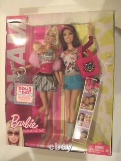 Barbie Fashionistas Swappin' Styles Glam & Sporty 2-pack Cadeau Extrêmement Rare