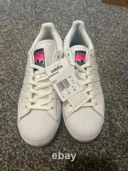 Baskets Adidas Superstar South Beach extrêmement rares, taille 8, neuves, boîte d'origine