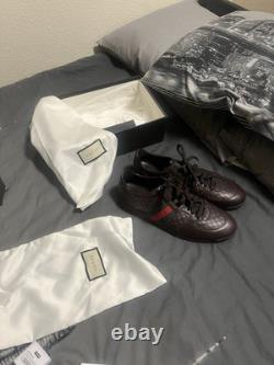 Baskets Monogram Gucci AUTHENTIQUES, NEUVES ! Ce qui est extrêmement rare