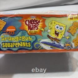 Bob l’éponge Pantalon carré Sac de Mini Cheese Nips extrêmement rare Boîte Neuf Scellé