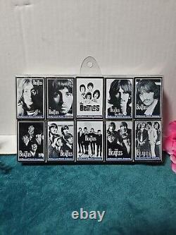 Boîtes d'allumettes Beatles 10-pack extrêmement rares, Hollywood Match Co NEUF non ouvert Vtg