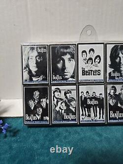 Boîtes d'allumettes Beatles 10-pack extrêmement rares, Hollywood Match Co NEUF non ouvert Vtg