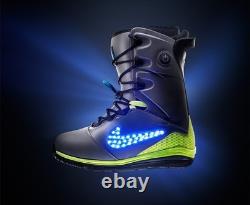 Bottes de snowboard Nike LunarEndor QS LED, taille UK 11, NEUVES EN BOÎTE, EXTRÊMEMENT RARES