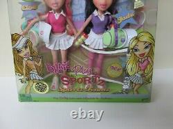 Bratz Sportz Teamz Cloe & Jade Dolls (tennis) Bnib Extrêmement Rare