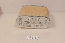 Briquet Beney COMPAGNON 1946 JAMAIS UTILISÉ IVOIRE EXTREMEMENT RARE COLLECTIBLE