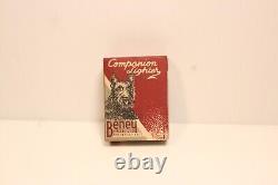 Briquet Beney COMPANION 1946 JAMAIS UTILISÉ VERT EXTREMEMENT RARE COLLECTIBLE