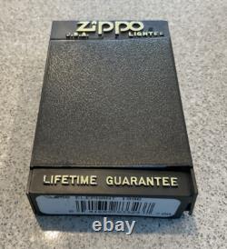Briquet ZIPPO 1996 tout neuf, design extrêmement rare ÉLÉPHANT DUMBO, boîtier en chrome