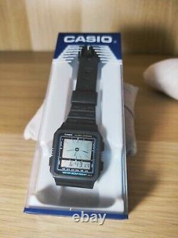 Casio Ae-9w (1984) Nos Montre Vintage Extrêmement Rare Wr50 Fabriquée Au Japon