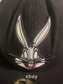 Casquette Looney Tunes Bugs Bunny New Era extrêmement rare 7 1/2