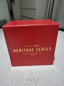 Casquette New Era série Heritage Spike Lee 7 3/8, étiquettes de reçus extrêmement rares