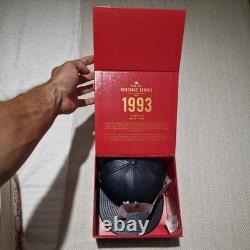 Casquette New Era série Heritage Spike Lee 7 3/8, étiquettes de reçus extrêmement rares