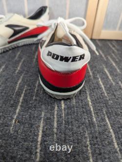 Chaussures de squash Jahangir Khan Power vintage des années 1980 extrêmement rares, neuves, taille UK 9