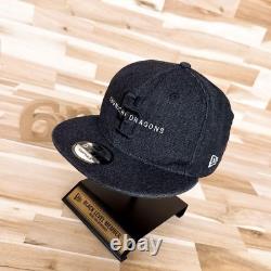 Collaboration limitée en denim noir New Era x Chunichi Dragons extrêmement rare