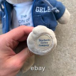 Collection d’étiquettes Starbucks Los Angeles Bearista Bear 2007 extrêmement rare, neuf