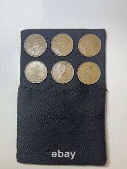 Collection de pièces de monnaie extrêmement rares New Pence 2p 1971 - Pièces originales