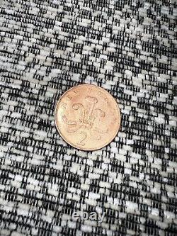 Collection de pièces de monnaie extrêmement rares de 2 pence New Pence 1971 pièces originales