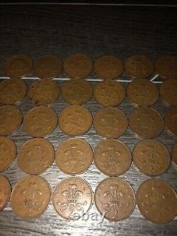 Collection extrêmement rare de pièces de 30 New Pence 2p de 1971.