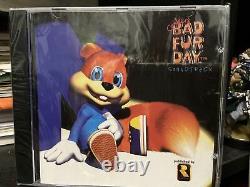 Conkers Bad Fur Day Official CD Soundtrack Nouveau Scellé Extrêmement Rare