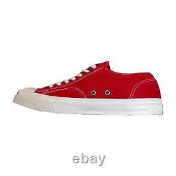 Converse Jack Purcell Signature Échantillon Rouge Uk9 Extrêmement Rare Paire Nfrs Sneakers