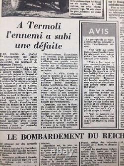 Corse Général de Gaulle extrêmement rare à Ajaccio en 1943 sur la nouvelle terre de Kiev en Ukraine.